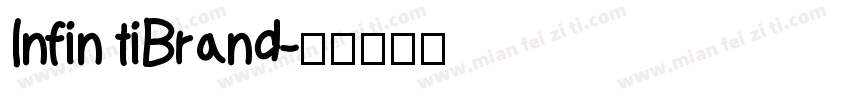 Infin tiBrand字体转换
